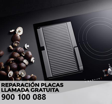 Reparación averías placa de cocción Miele
